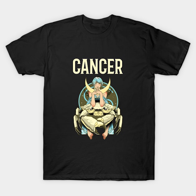 Cancer Retro- Cancer T-Shirt by cheesefries